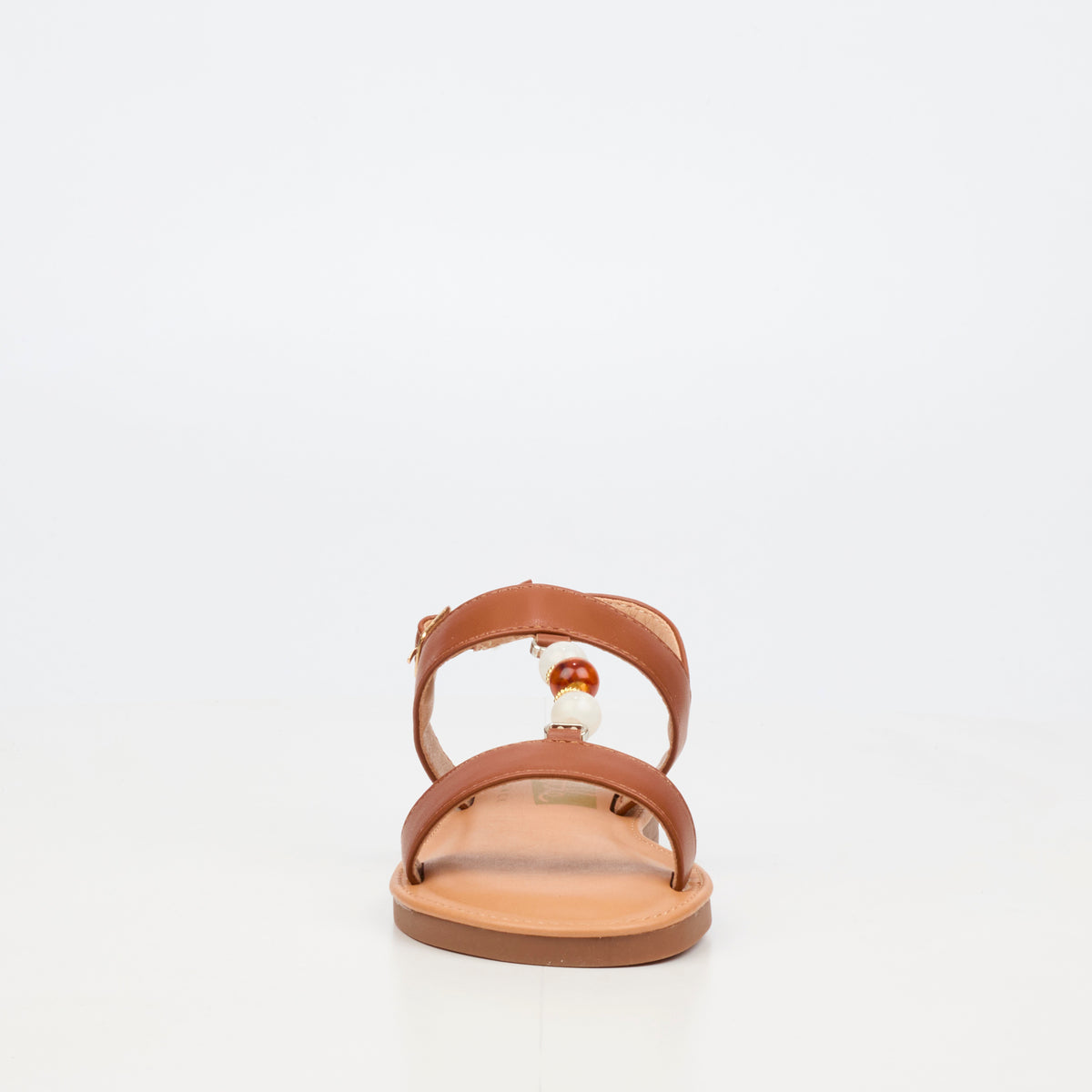 Little Miss Black Heavenly 2 Flat Sandal - Tan