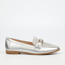 Miss Black Heidi 1 Pump - Silver footwear Miss Black