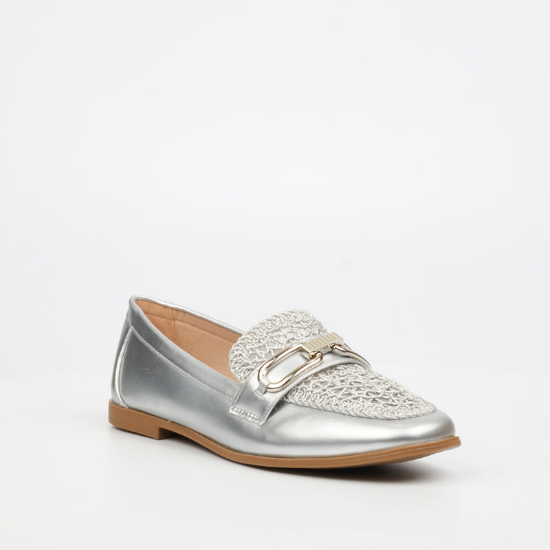 Miss Black Heidi 1 Pump - Silver footwear Miss Black