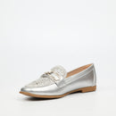 Miss Black Heidi 1 Pump - Silver footwear Miss Black