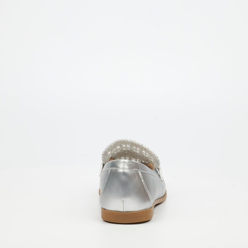 Miss Black Heidi 1 Pump - Silver footwear Miss Black