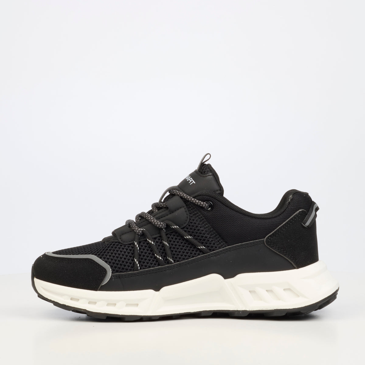 Urbanart Hexa 2 Faux Wax / Mesh Sneakers - Black