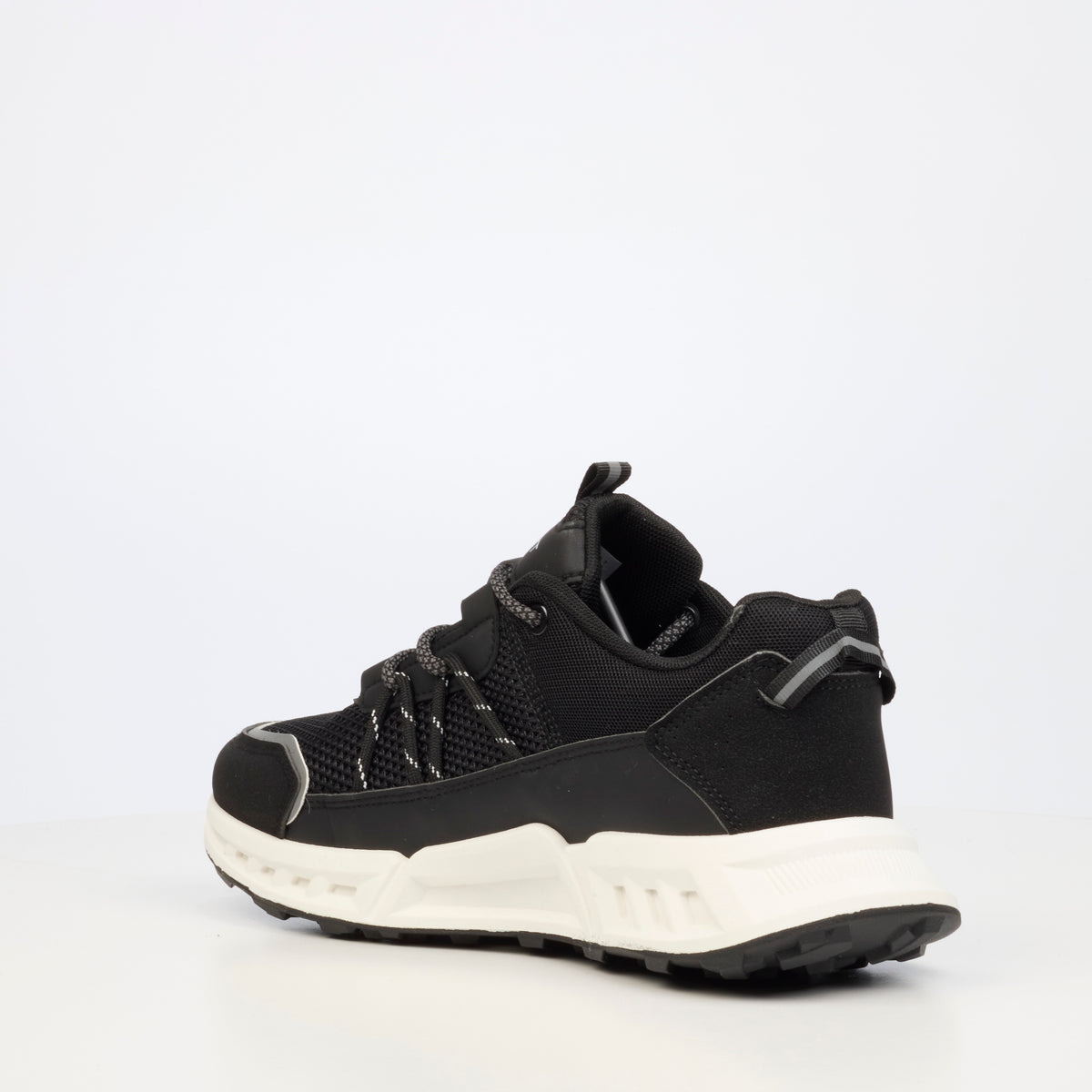 Urbanart Hexa 2 Faux Wax / Mesh Sneakers - Black