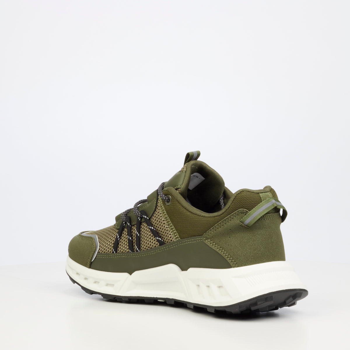 Urbanart Hexa 2 Faux Wax / Mesh Sneaker - Olive