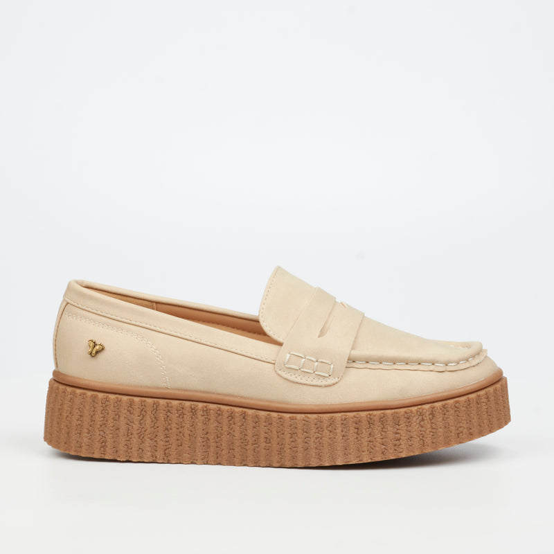 Butterfly Feet Hollis 3 Shoe - Bone footwear Butterfly Feet