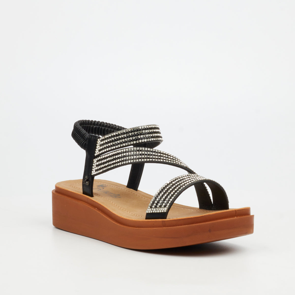 Butterfly Feet Holt 1 Flat Sandals - Black