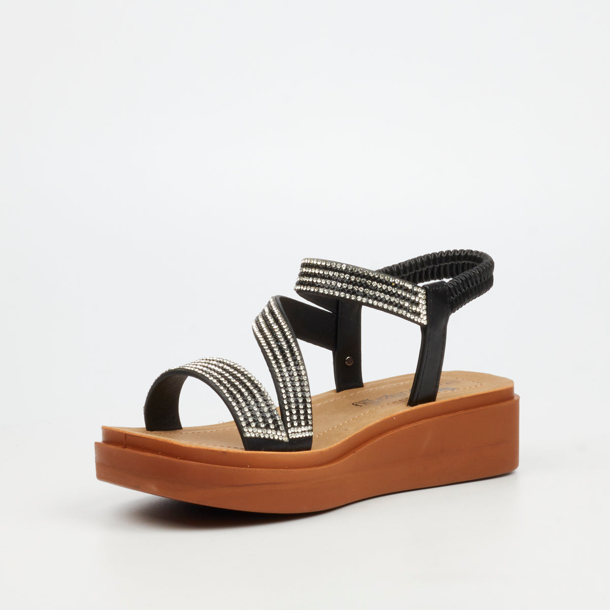 Butterfly Feet Holt 1 Flat Sandals - Black