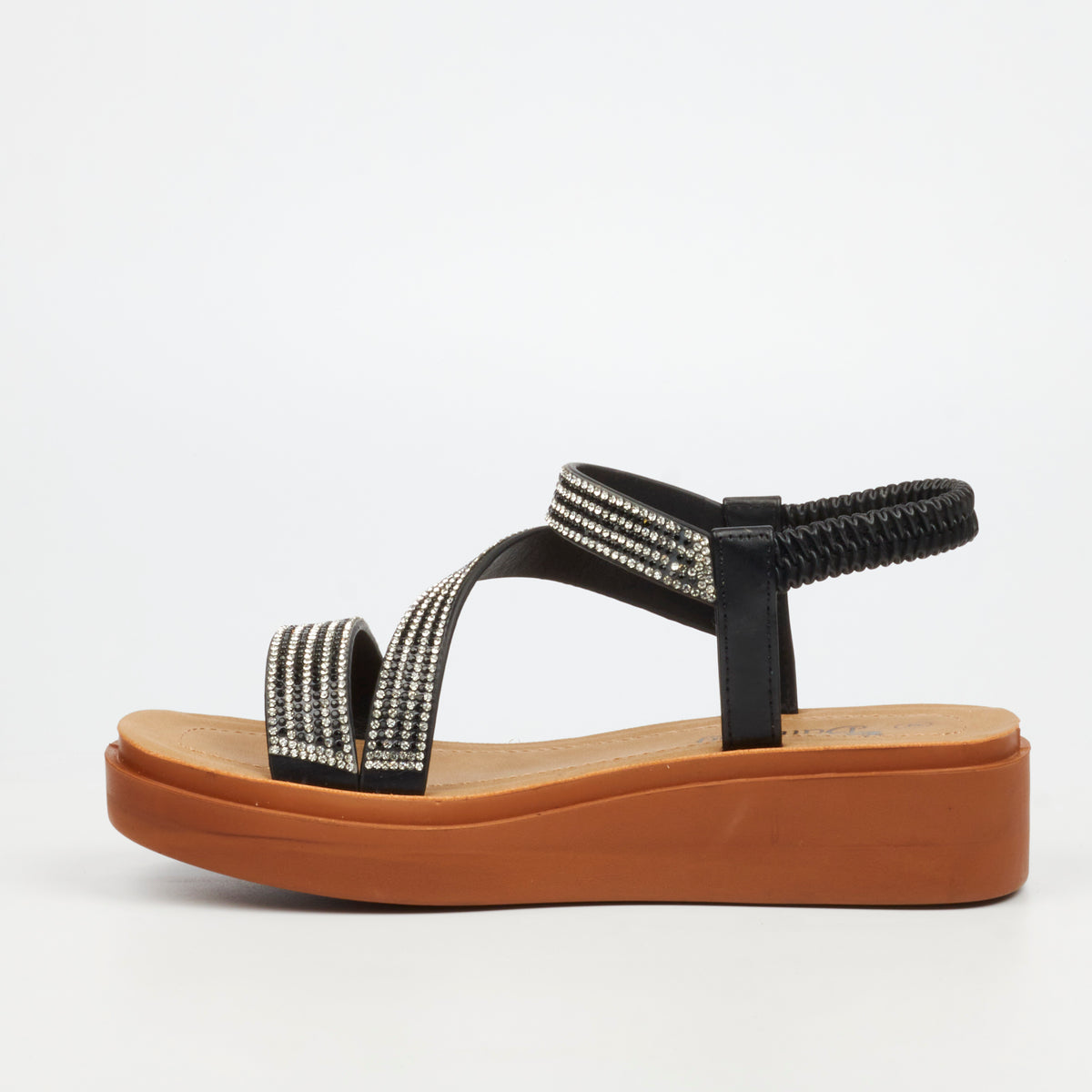 Butterfly Feet Holt 1 Flat Sandals - Black