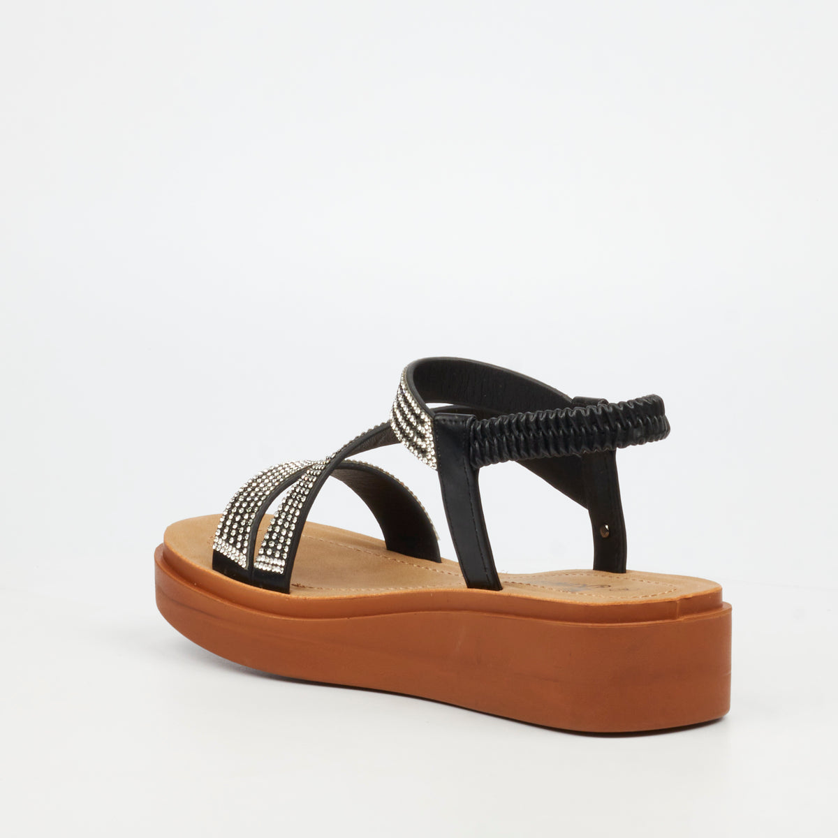 Butterfly Feet Holt 1 Flat Sandals - Black