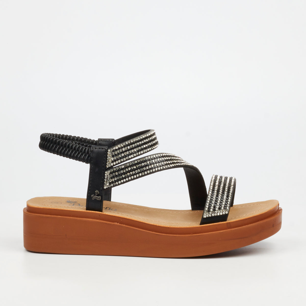 Butterfly Feet Holt 1 Flat Sandals - Black