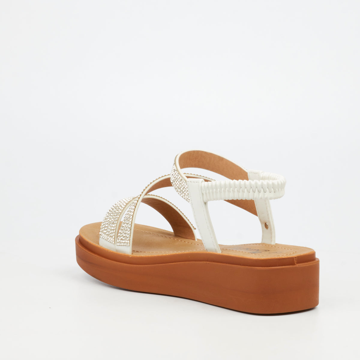 Butterfly Feet Holt 1 Flat Sandals - White