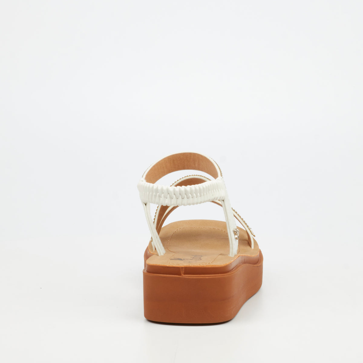 Butterfly Feet Holt 1 Flat Sandals - White