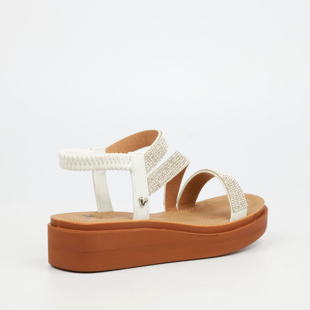 Butterfly Feet Holt 1 Flat Sandals - White