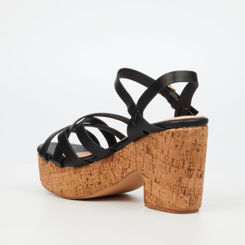 Miss Black Honey 2 Heel - Black footwear Miss Black   