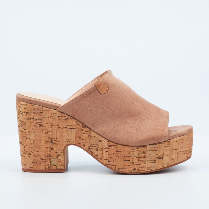 Miss Black Honey 4 Heel - Taupe footwear Miss Black   