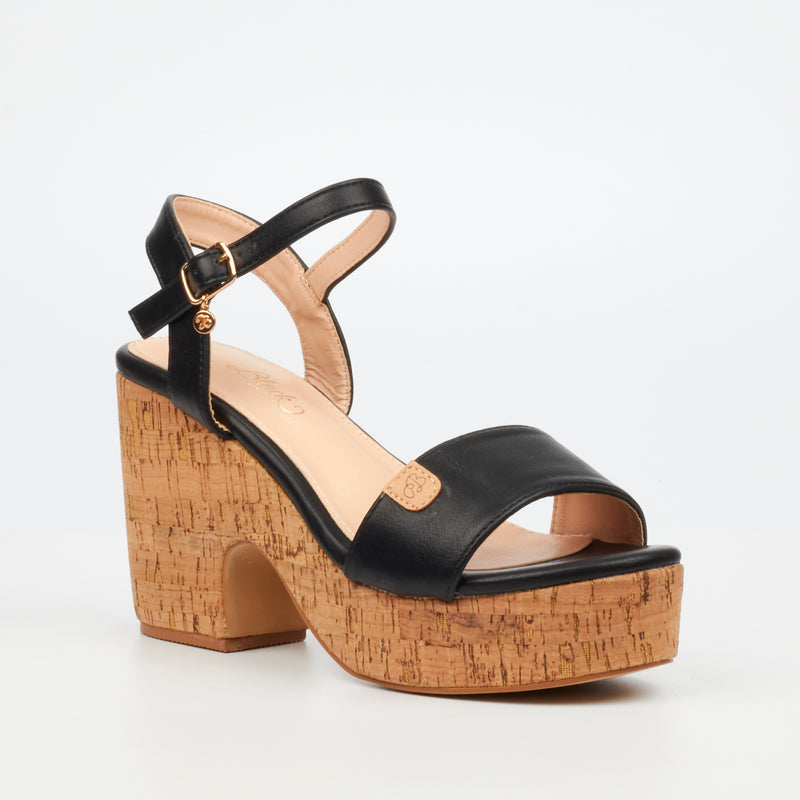 Miss Black Honey 5 Heel - Black footwear Miss Black   