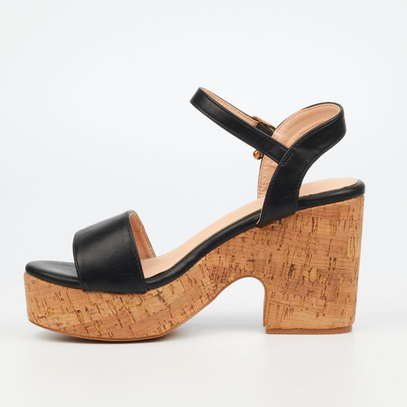 Miss Black Honey 5 Heel - Black footwear Miss Black   