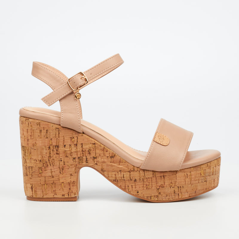 MIss Black Honey 5 Heel - Taupe footwear Miss Black   