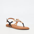 Miss Black Honor 1 Sandal - Black