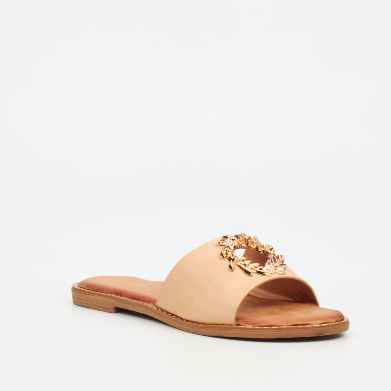 Miss Black Honor 2 Sandal - Nude footwear Miss Black   