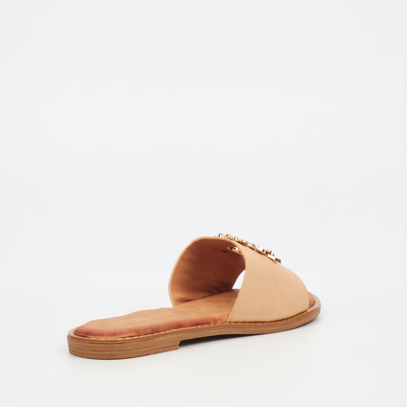 Miss Black Honor 2 Sandal - Nude footwear Miss Black   