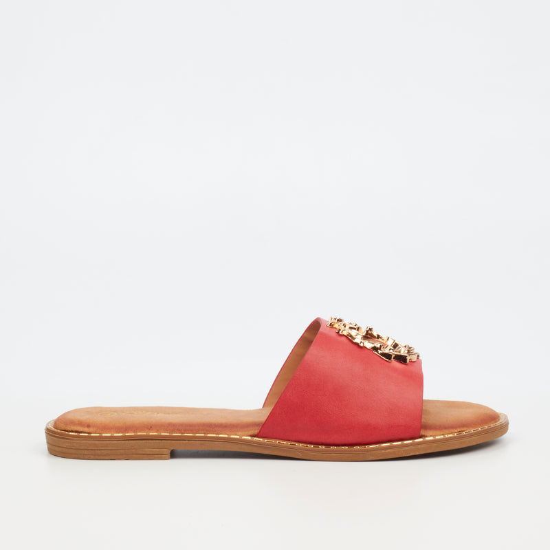 MIss Black Honor 2 Sandal - Red footwear Miss Black   