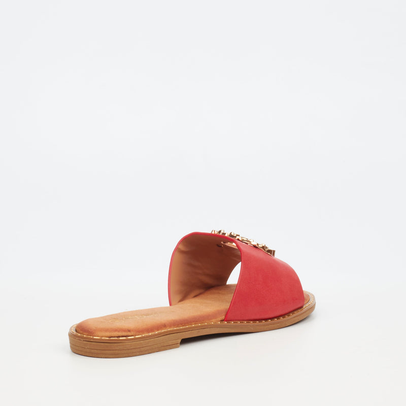 MIss Black Honor 2 Sandal - Red footwear Miss Black   