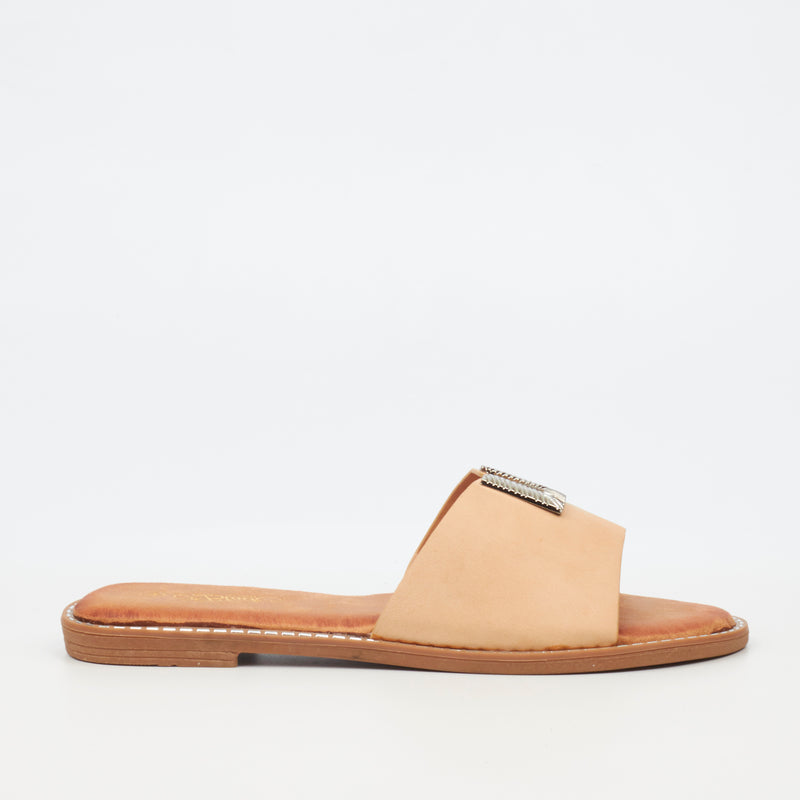 Miss Black Honor 3 Sandal - Nude footwear Miss Black   