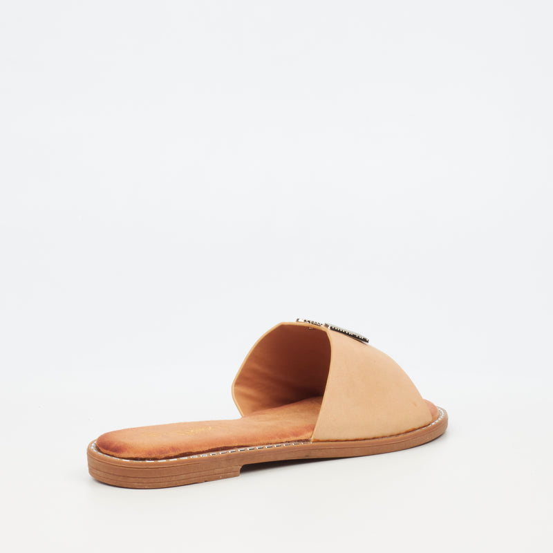 Miss Black Honor 3 Sandal - Nude footwear Miss Black   