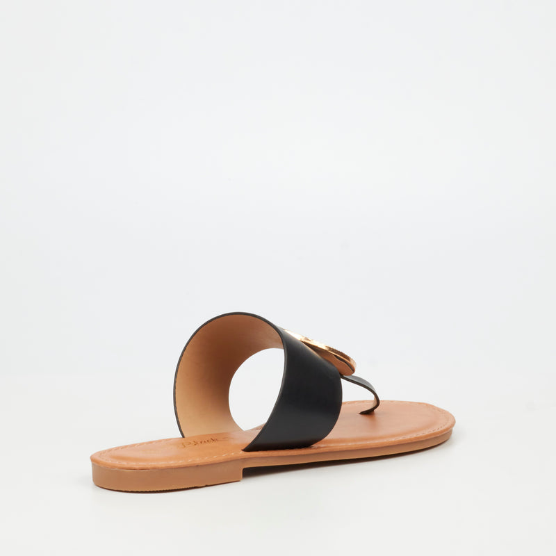 Miss Black Honor 5 Sandal - Black footwear Miss Black