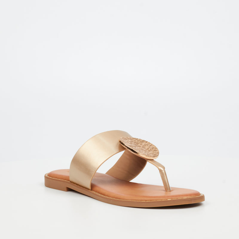 MIss Black Honor 5 Sandal - Champagne footwear Miss Black
