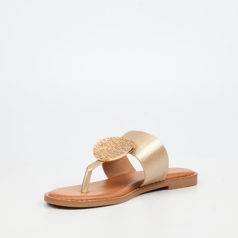 MIss Black Honor 5 Sandal - Champagne footwear Miss Black