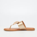 MIss Black Honor 5 Sandal - Champagne footwear Miss Black