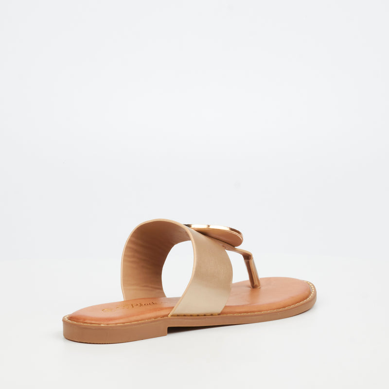 MIss Black Honor 5 Sandal - Champagne footwear Miss Black