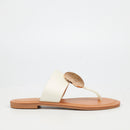 Miss Black Honor 5 Sandal - White footwear Miss Black