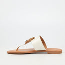 Miss Black Honor 5 Sandal - White footwear Miss Black