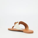 Miss Black Honor 5 Sandal - White footwear Miss Black