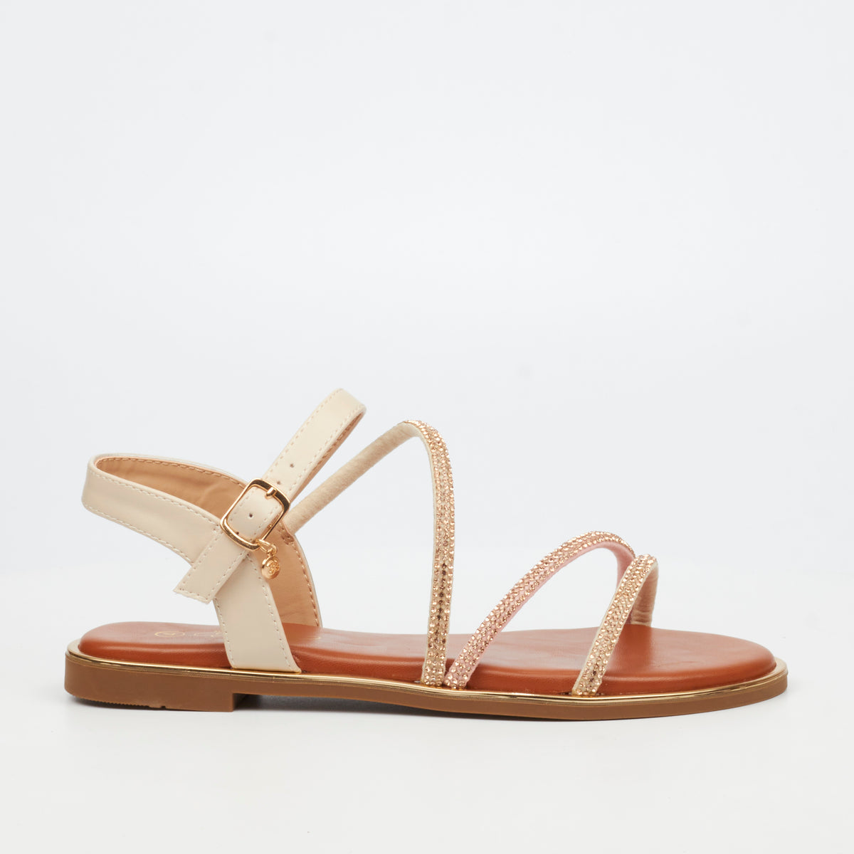 Miss Black Honor 6 Flat sandals - Natural