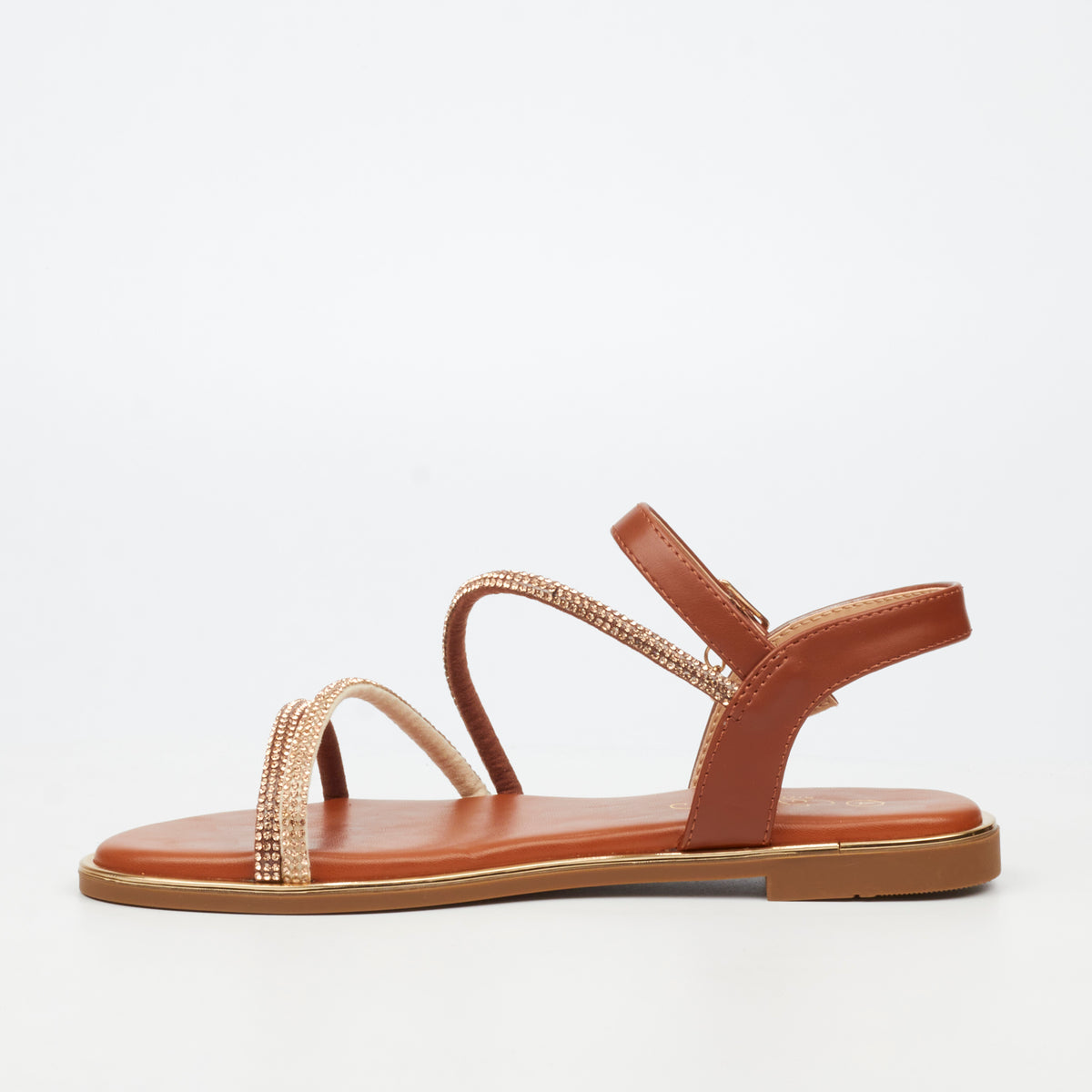 Miss Black Honor 6 Flat Sandals - Tan