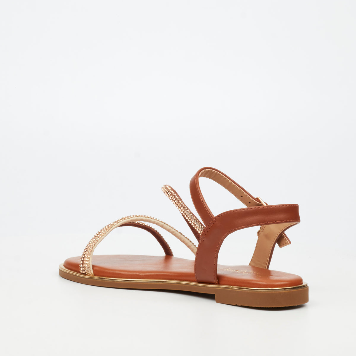 Miss Black Honor 6 Flat Sandals - Tan
