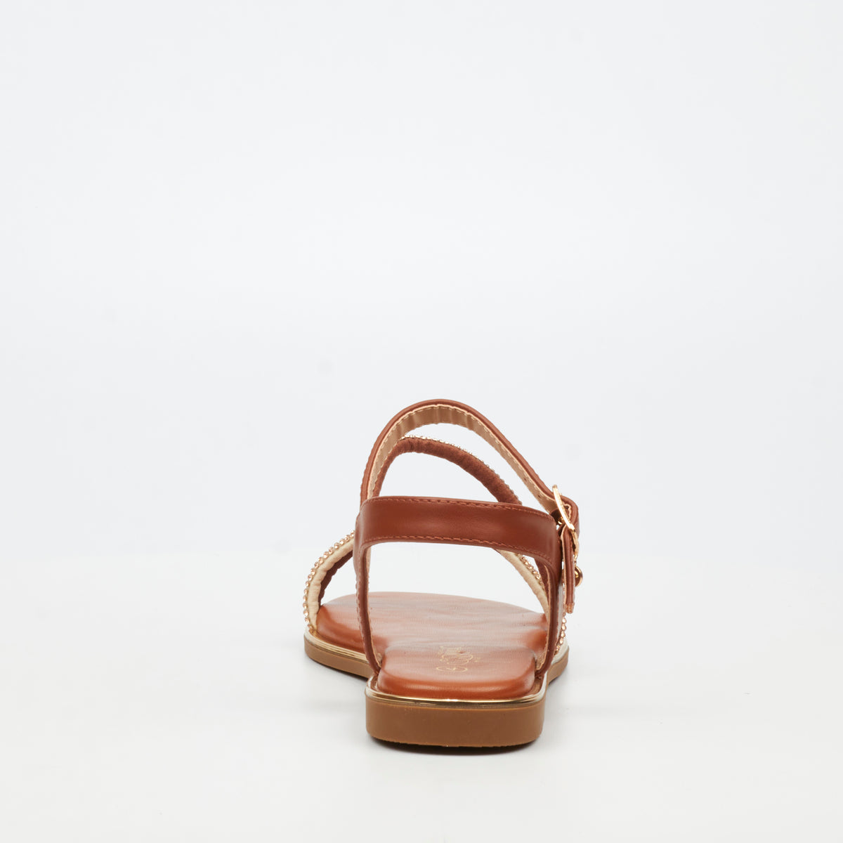 Miss Black Honor 6 Flat Sandals - Tan
