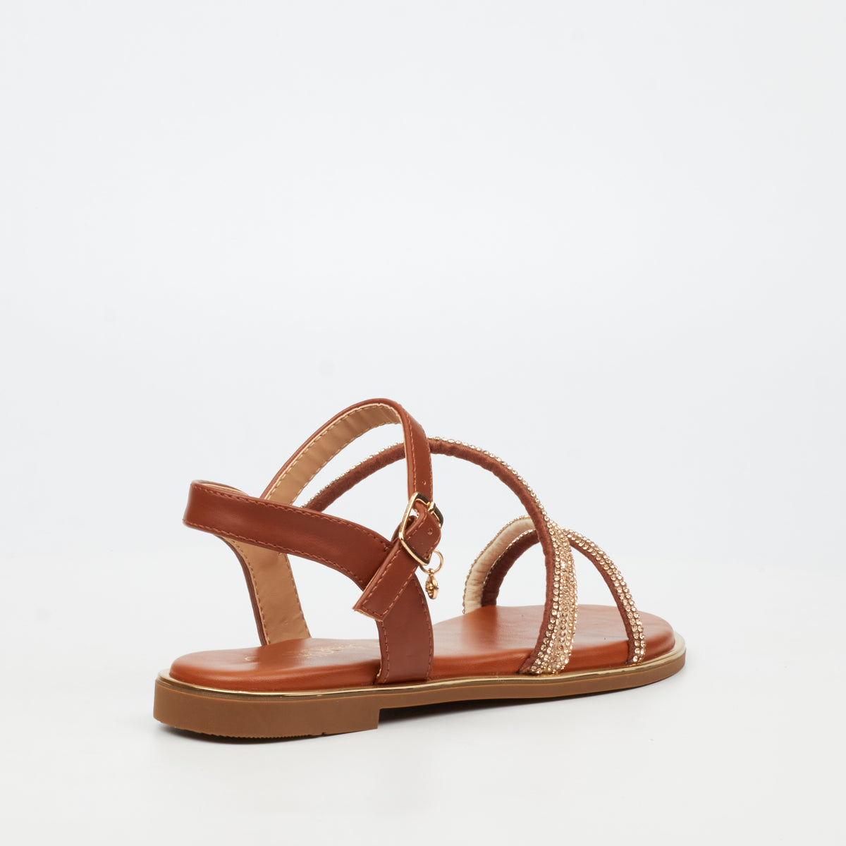 Miss Black Honor 6 Flat Sandals - Tan