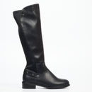 Butterfly Feet Huda 16 High Boot - Black footwear Butterfly Feet