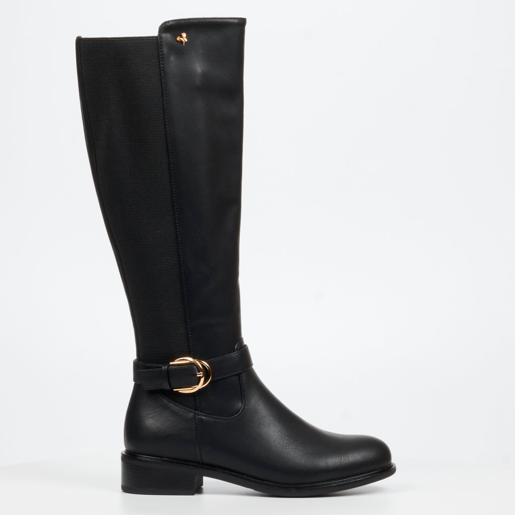Butterfly Feet Huda 21 High Boot - Black footwear Butterfly Feet