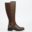 Butterfly Feet Huda 21 High Boot - Chocolate footwear Butterfly Feet