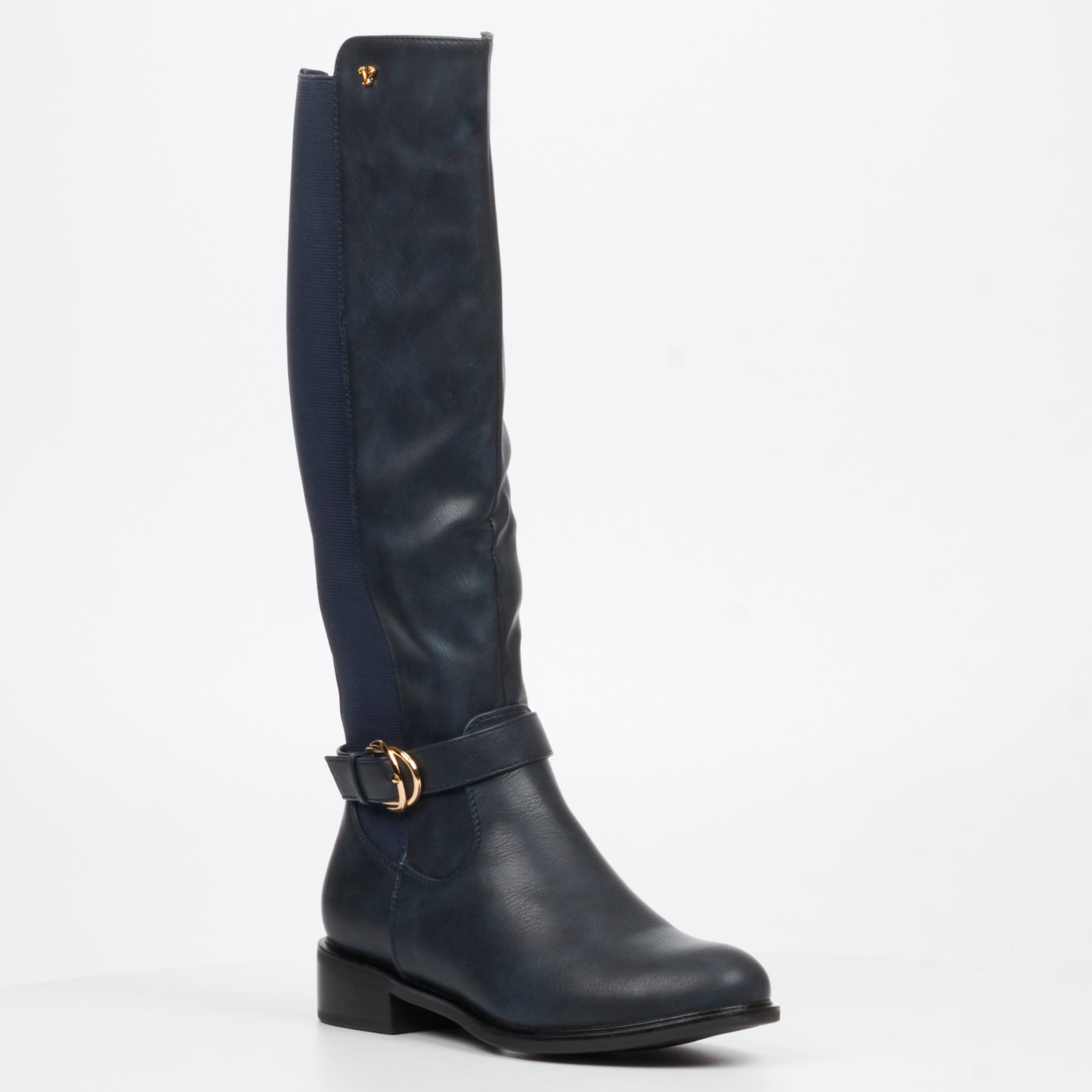 Butterfly Feet Huda 21 High Boot - Navy footwear Butterfly Feet