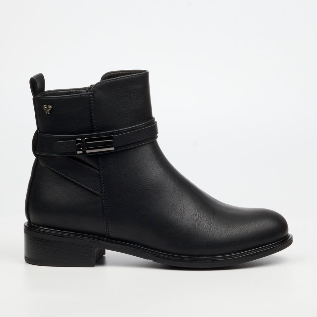 Butterfly Feet Huda 23 Ankle Boot - Black footwear Butterfly Feet
