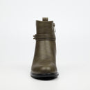 Butterfly Feet Huda 23 Ankle Boot - Olive footwear Butterfly Feet