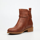 Butterfly Feet Huda 23 Ankle Boot - Tan footwear Butterfly Feet