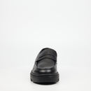 Mazerata Hugi 4 Faux Wax Shoe - Black footwear Mazerata